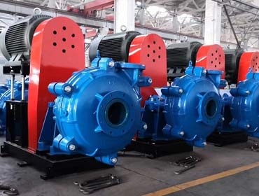 8×6 Rubber Lined Slurry Pumps