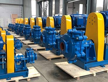 New Batch of Shipment of Expeller Sealed Slurry Pumps